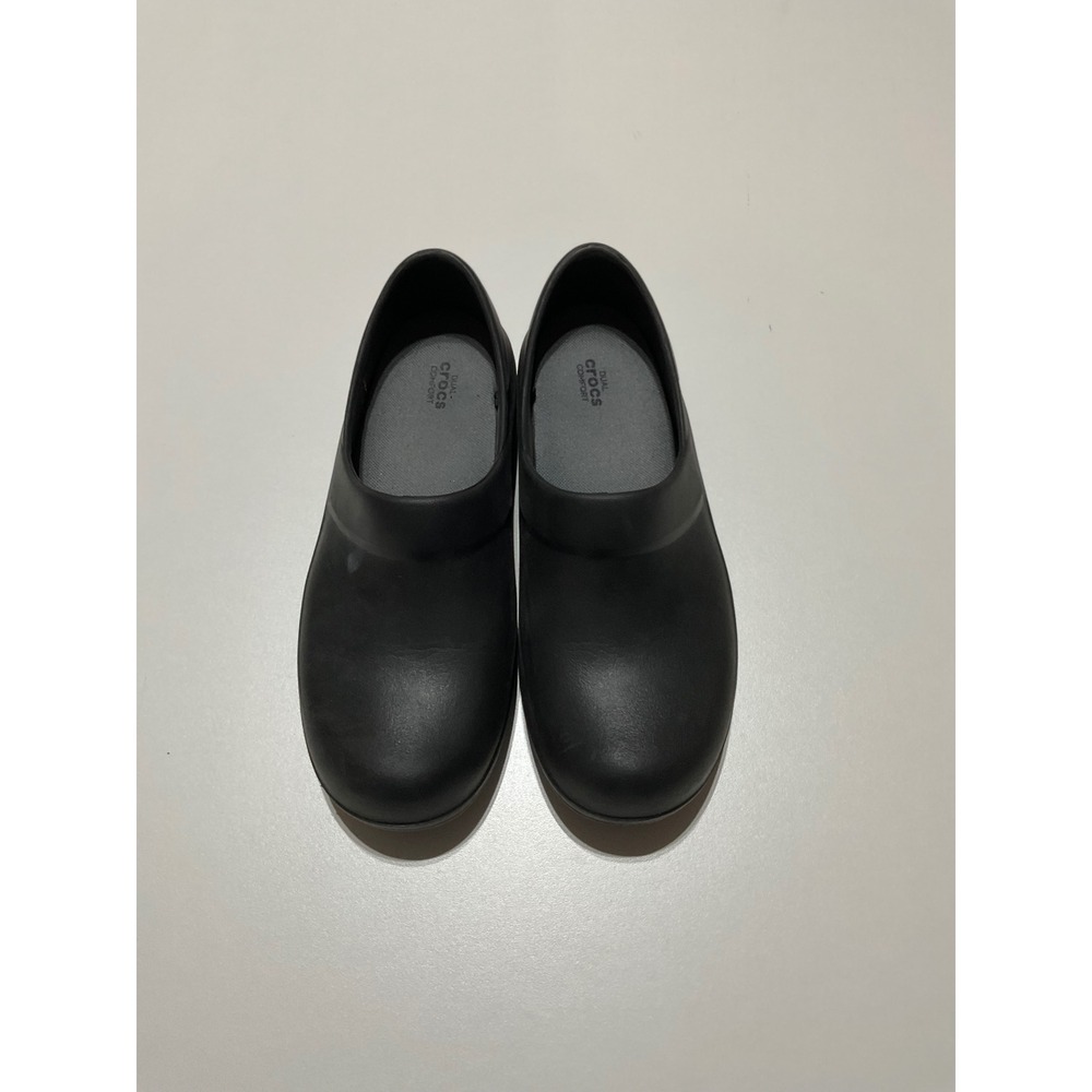 Crocs Womens Neria Pro II Work Clogs Slip Resistant Black Size 11